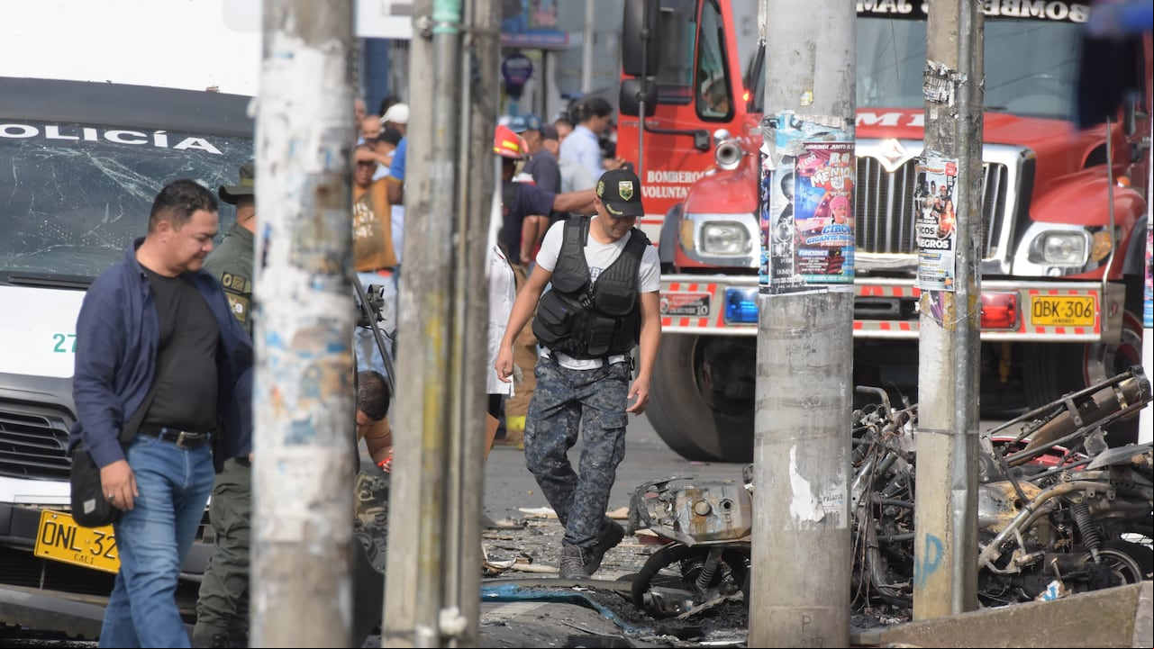 Motobomba en el Centro de Jamundí