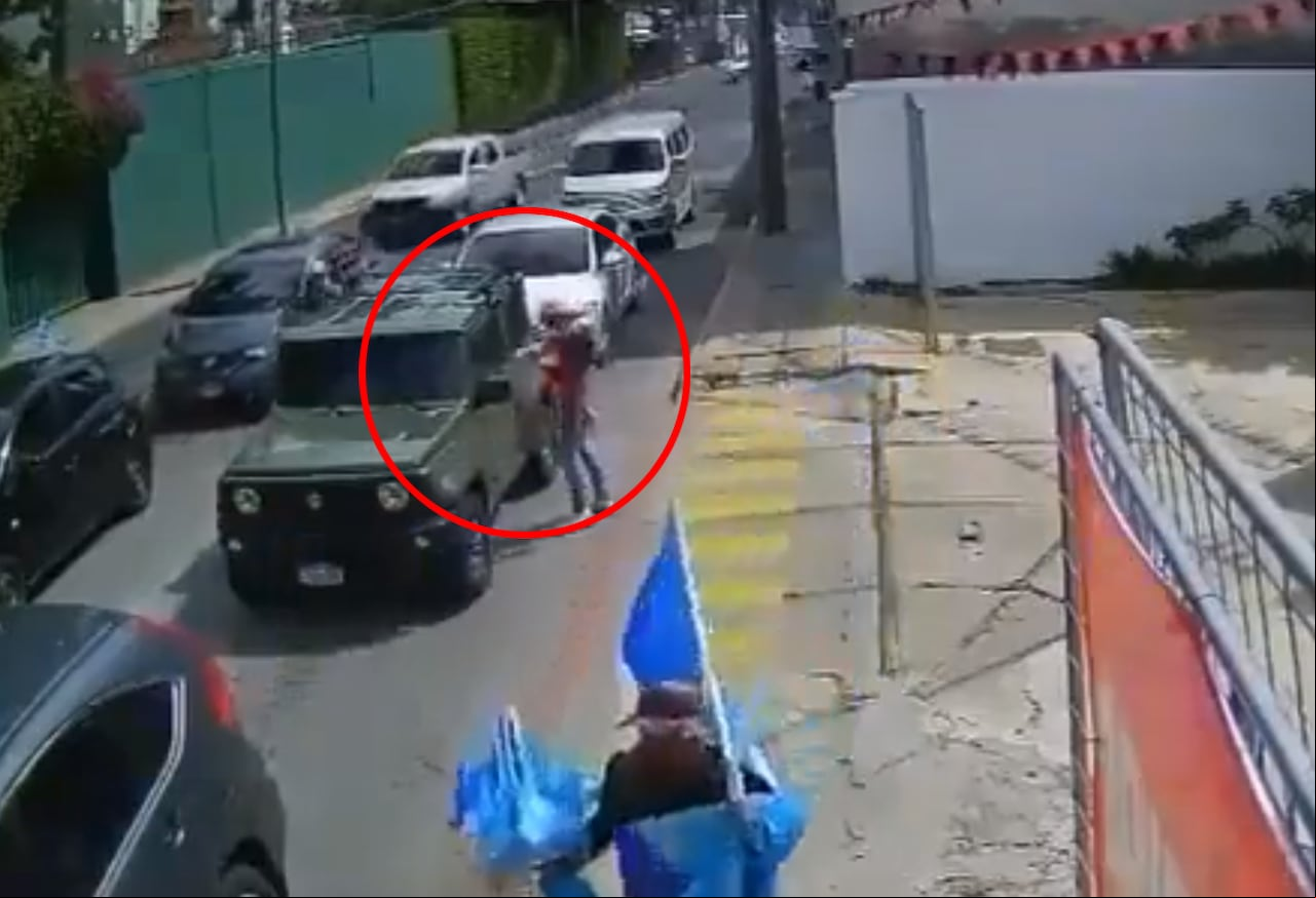 El sujeto no tenía presente que la víctima contaba con un arma de fuego.