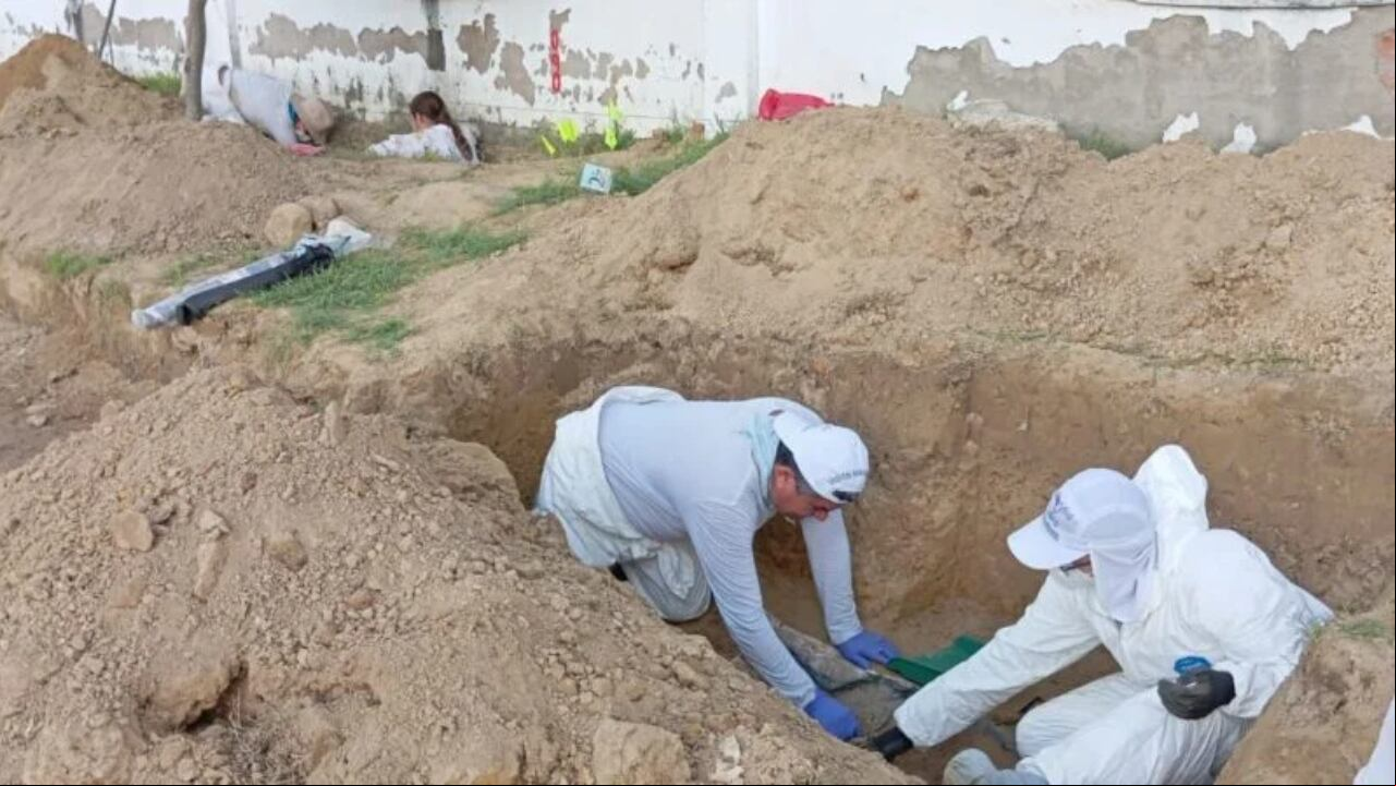 UBPD recupera cuerpos en área externa del cementerio de Curumaní