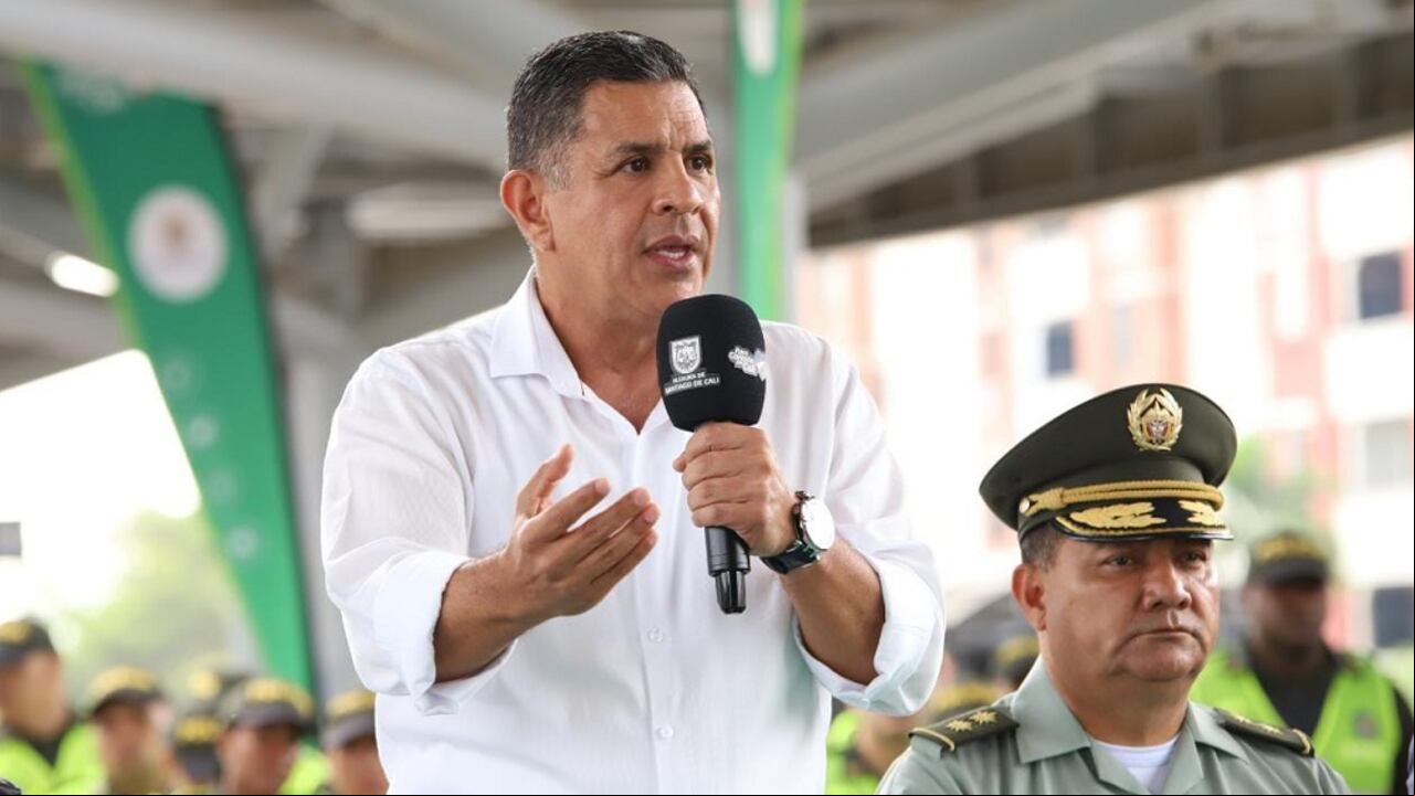 El alcalde de Cali, Jorge Iván Ospina.