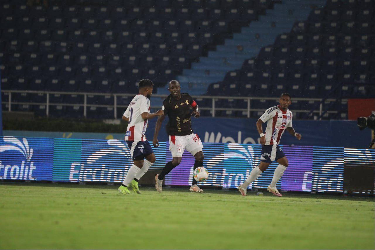 Junior vs. América de Cali en el Estadio Metropolitano de Barranquilla