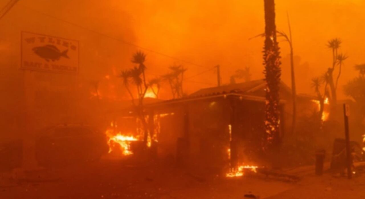 antes y después incendio