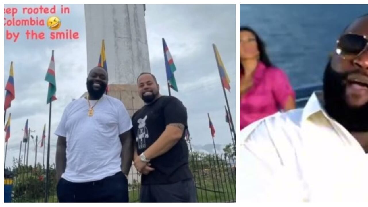 El rapero Rick Ross llegó a Cali para un procedimiento odontológico. Secretaría de Turismo