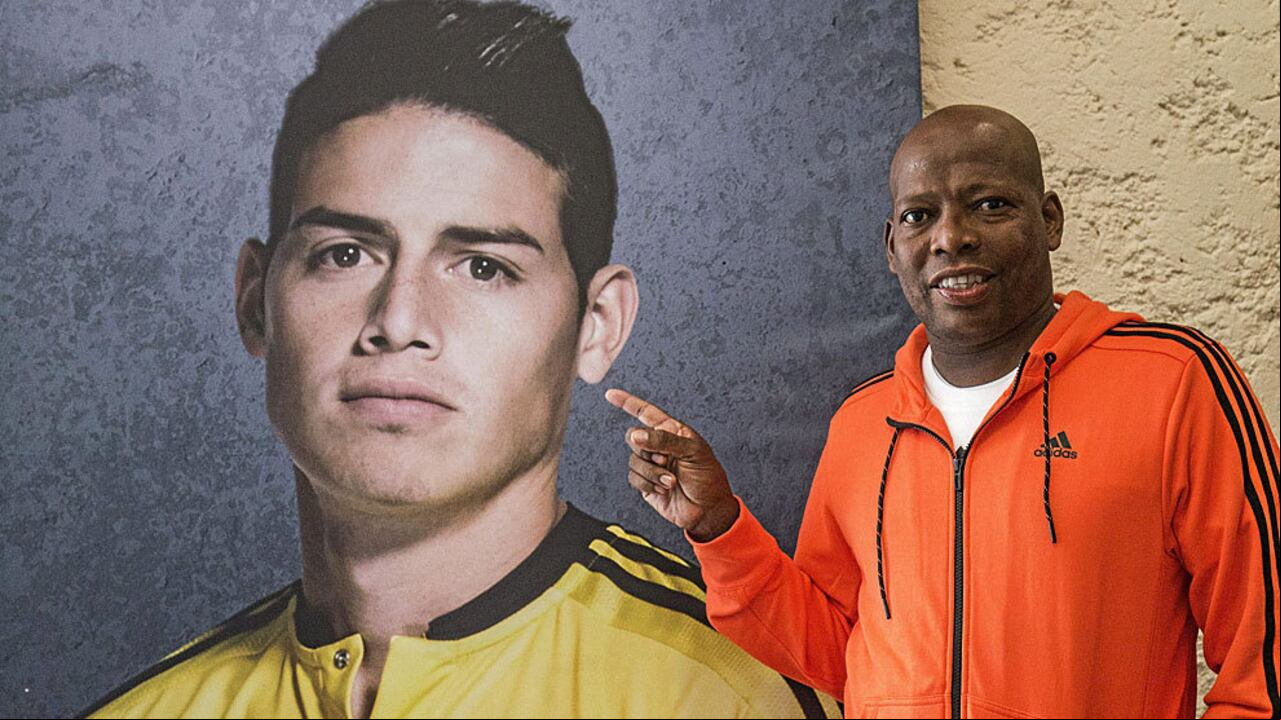 Faustino Asprilla y James Rodríguez.