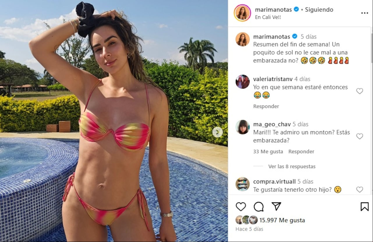 Mari Manotas es la ex de Alejandro Riaño