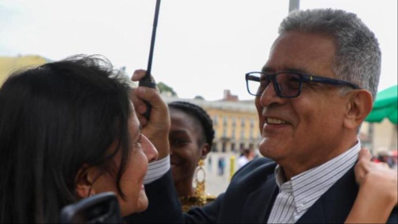 Ministra Irene Vélez y su padre
