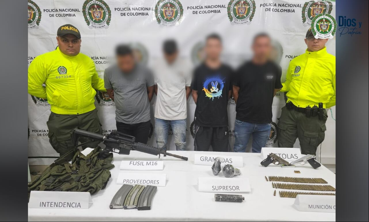 Las autoridades lograron dar con el paradero de esta banda gracias a una investigación de 1 años y medio.