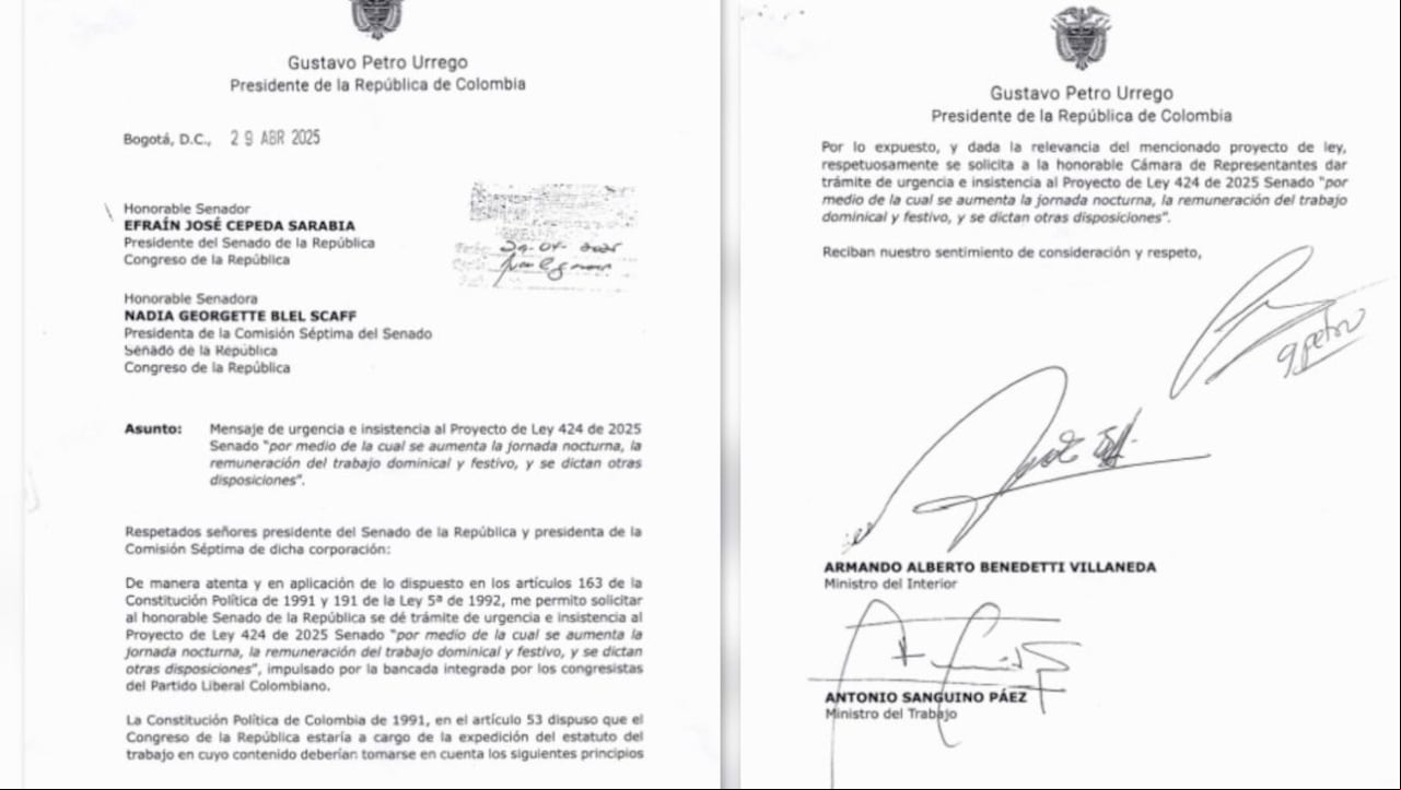 Gobierno radicó el mensaje de urgencia e insistencia para la ‘mini-reforma’ laboral