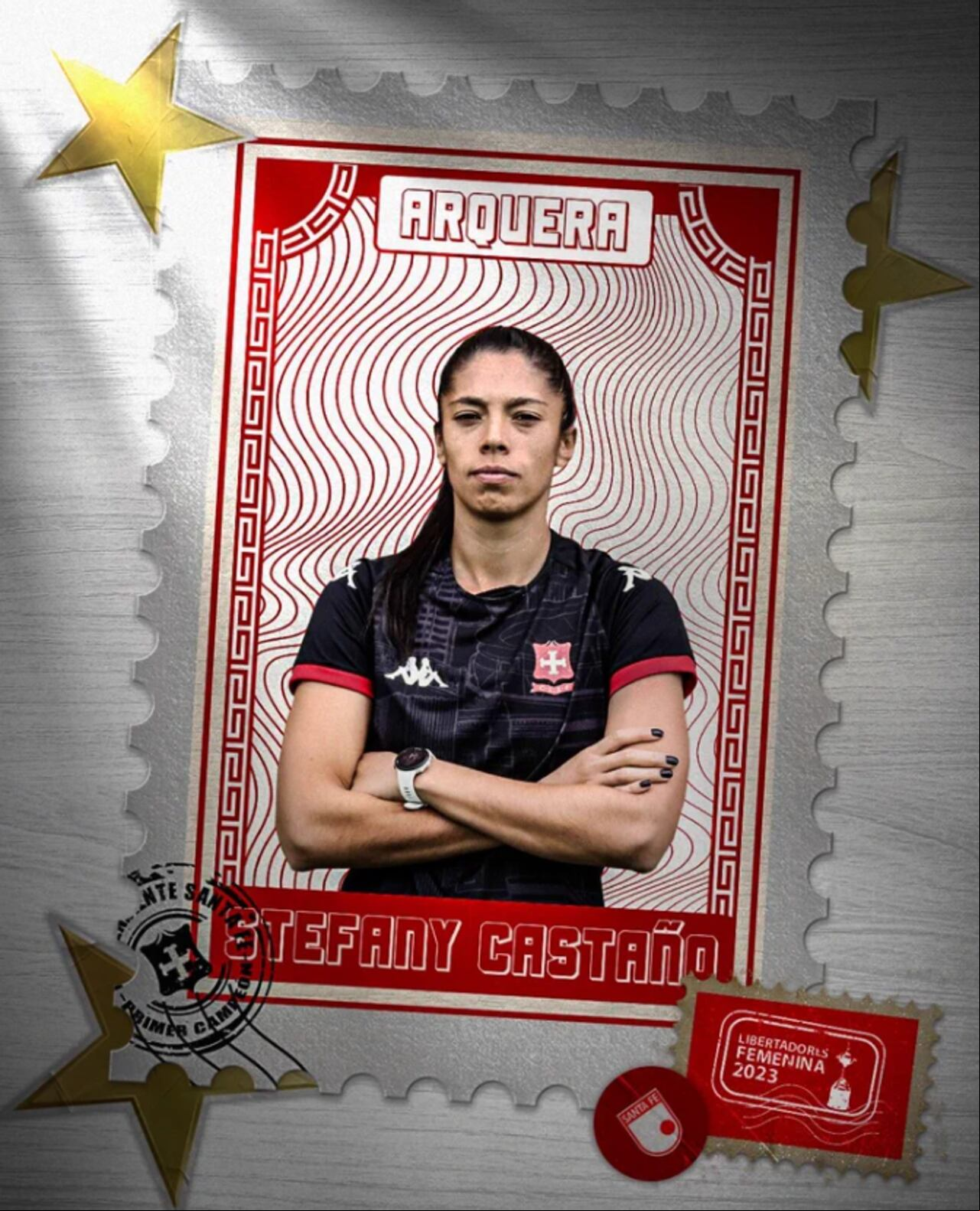 Stefany Castaño, nueva jugadora de Independiente Santa Fe Femenino.