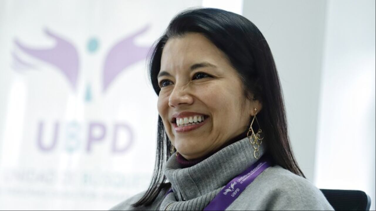 Luz Janeth Forero, directora de la Unidad de Búsqueda de Personas dadas por Desaparecidas.
