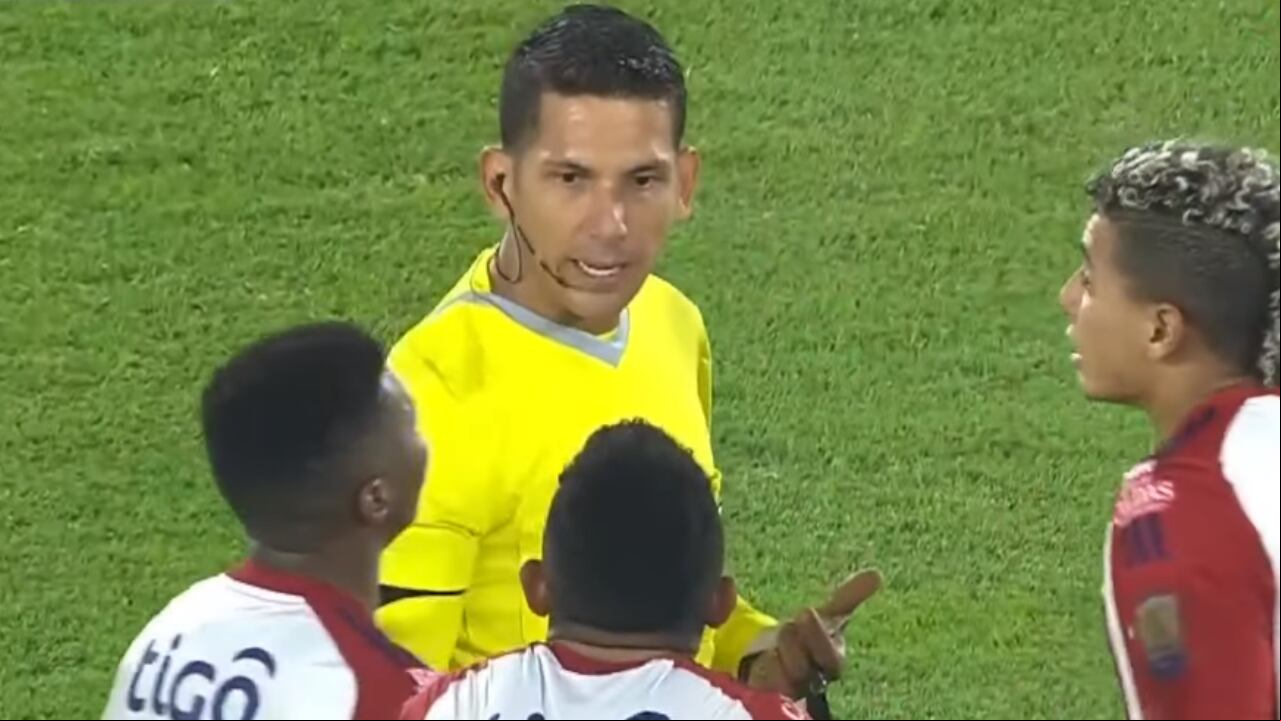 Jorge Duarte, árbitro del partido entre Millonarios y Junior