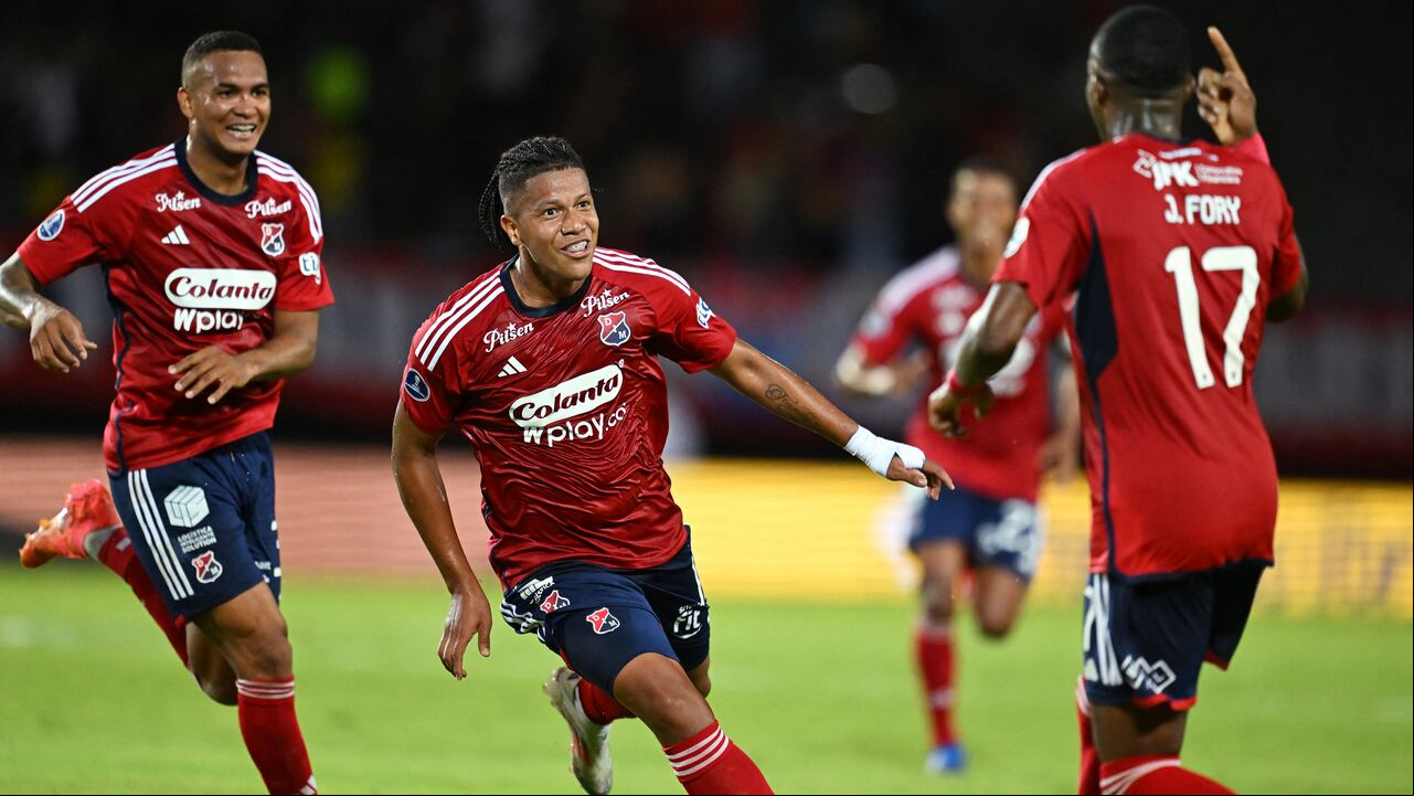 Independiente Medellín vs Palestino - partido de vuelta octavos de final - Copa Sudamericana.