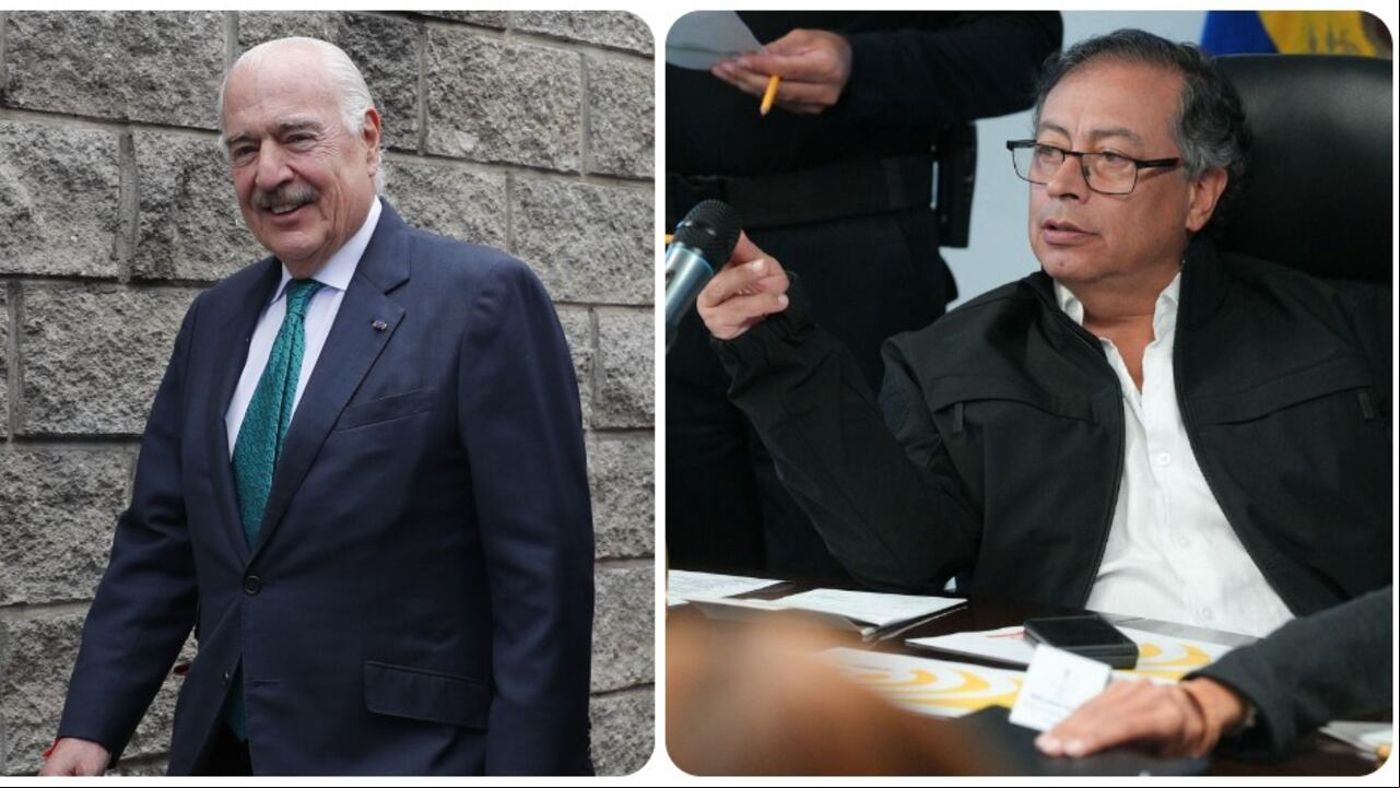 Andrés Pastrana y Gustavo Petro.