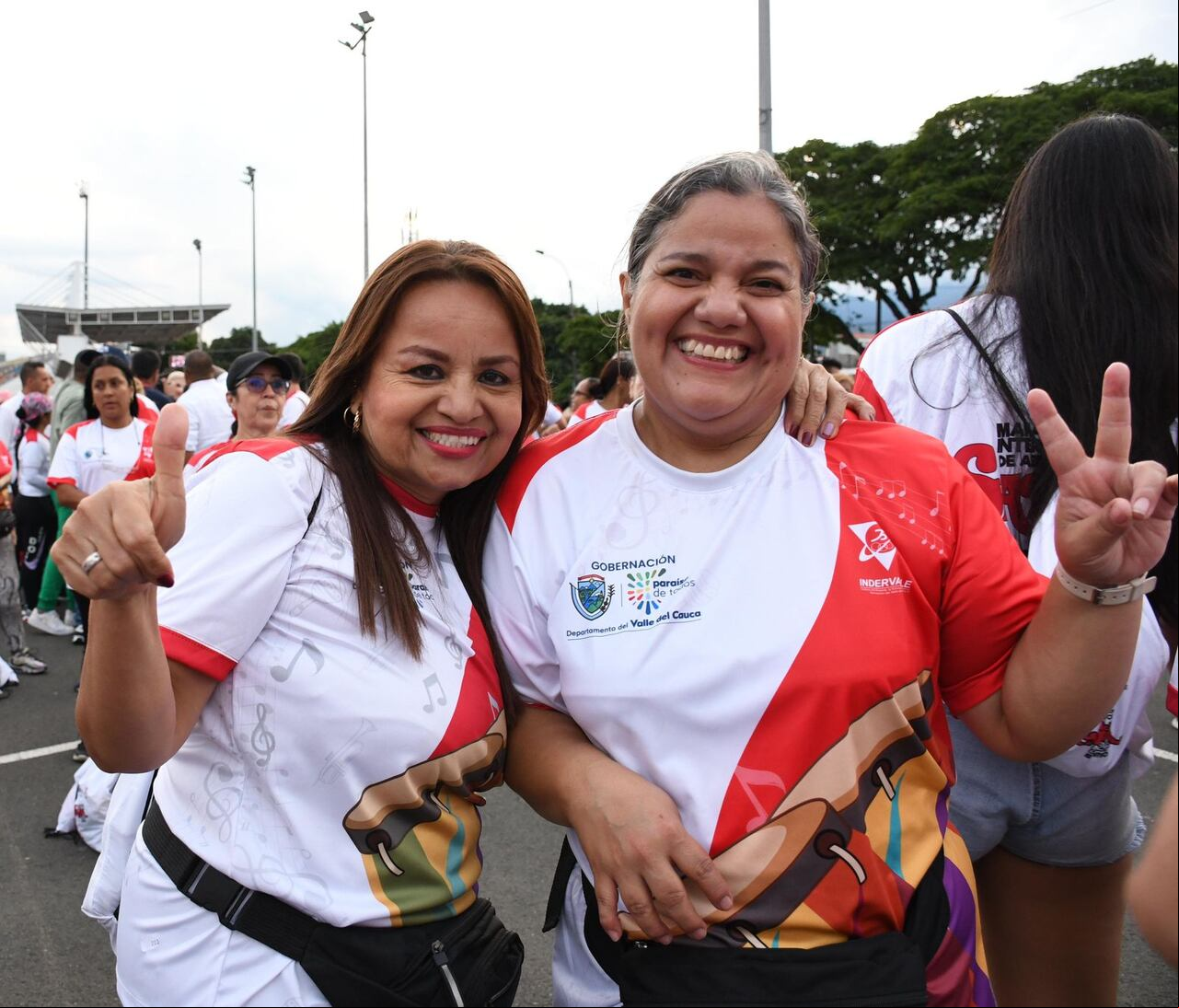 Deporte y baile: la Gobernación del Valle celebra la cuarta Maratón de Aeróbicos con música en vivo
