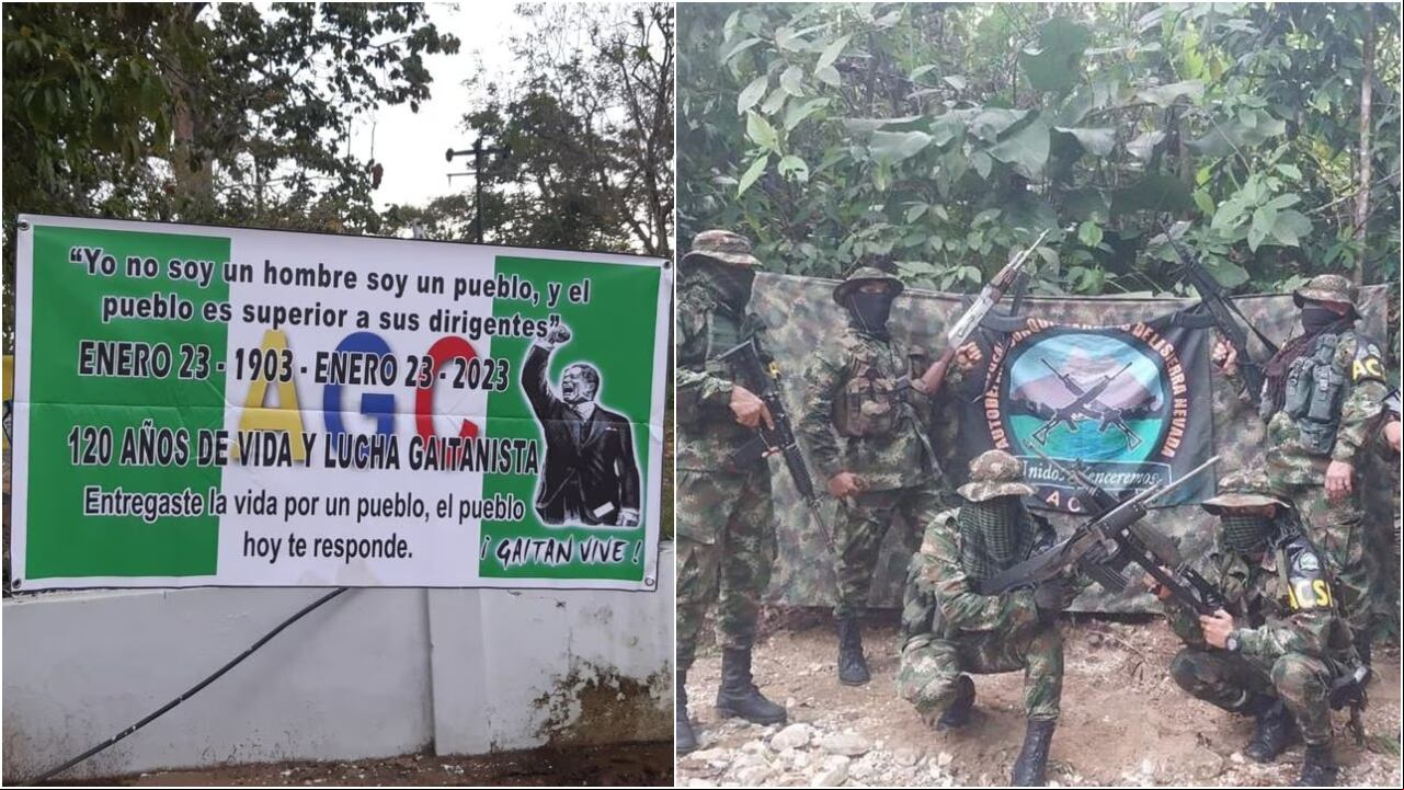 Clan del Golfo sostiene enfrentamientos con las Autodefensas Conquistadoras de la Sierra Nevada