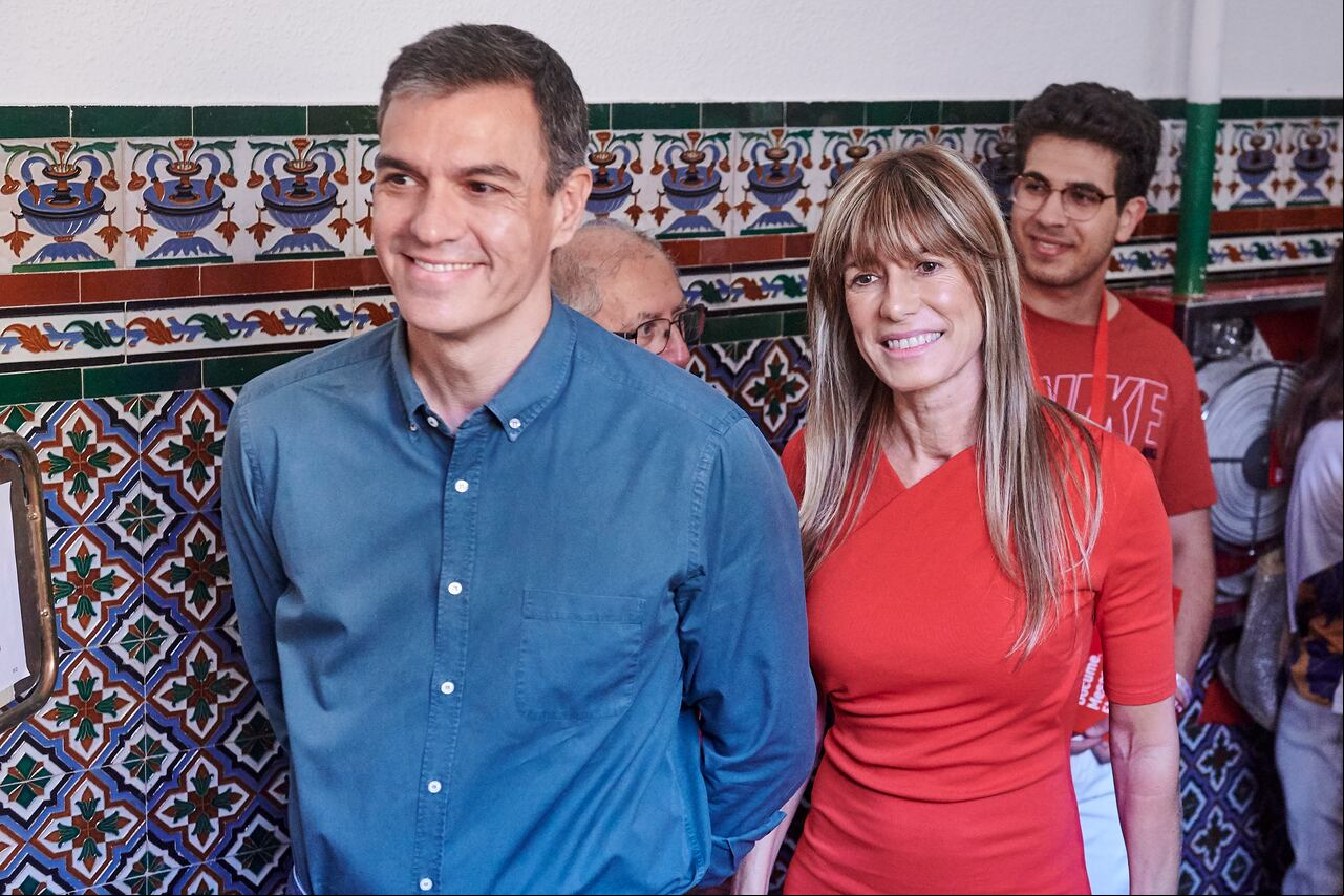 Begoña Gómez y Pedro Sánchez
