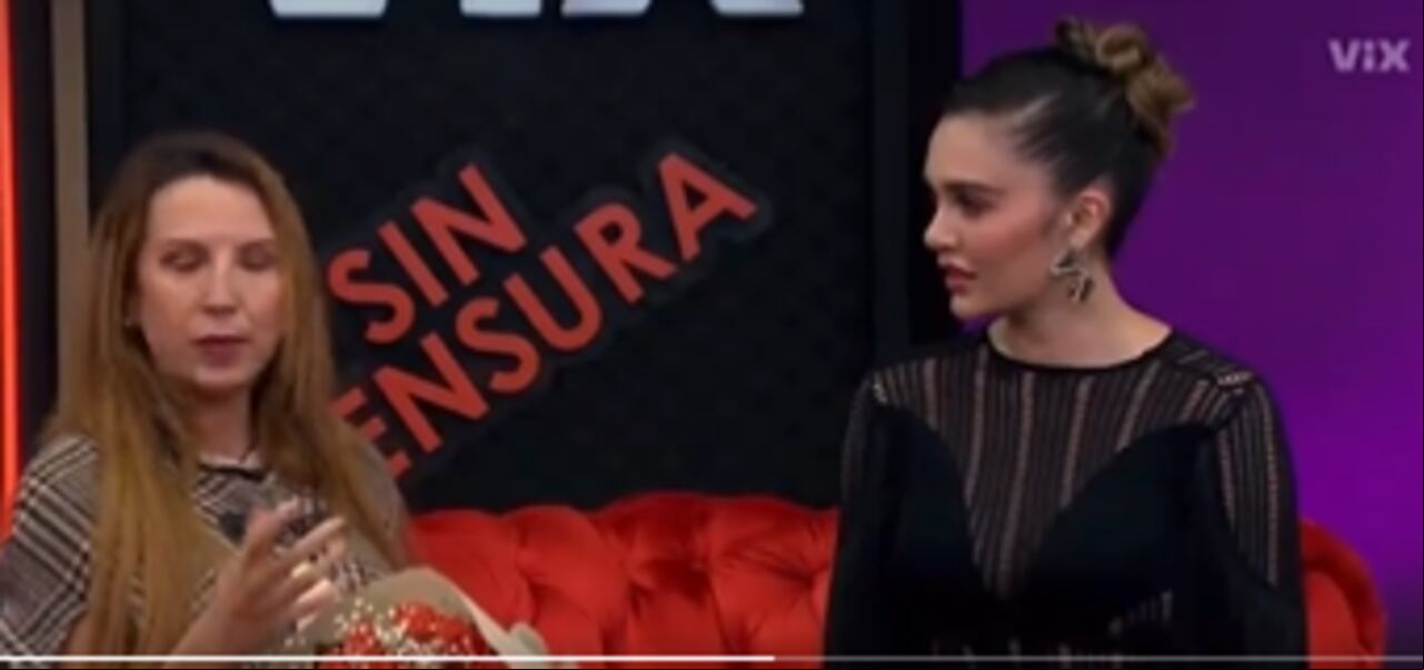 Lina Tejeiro no pudo ocultar su asombro y desconcierto con las declaraciones de Mafe Walker.