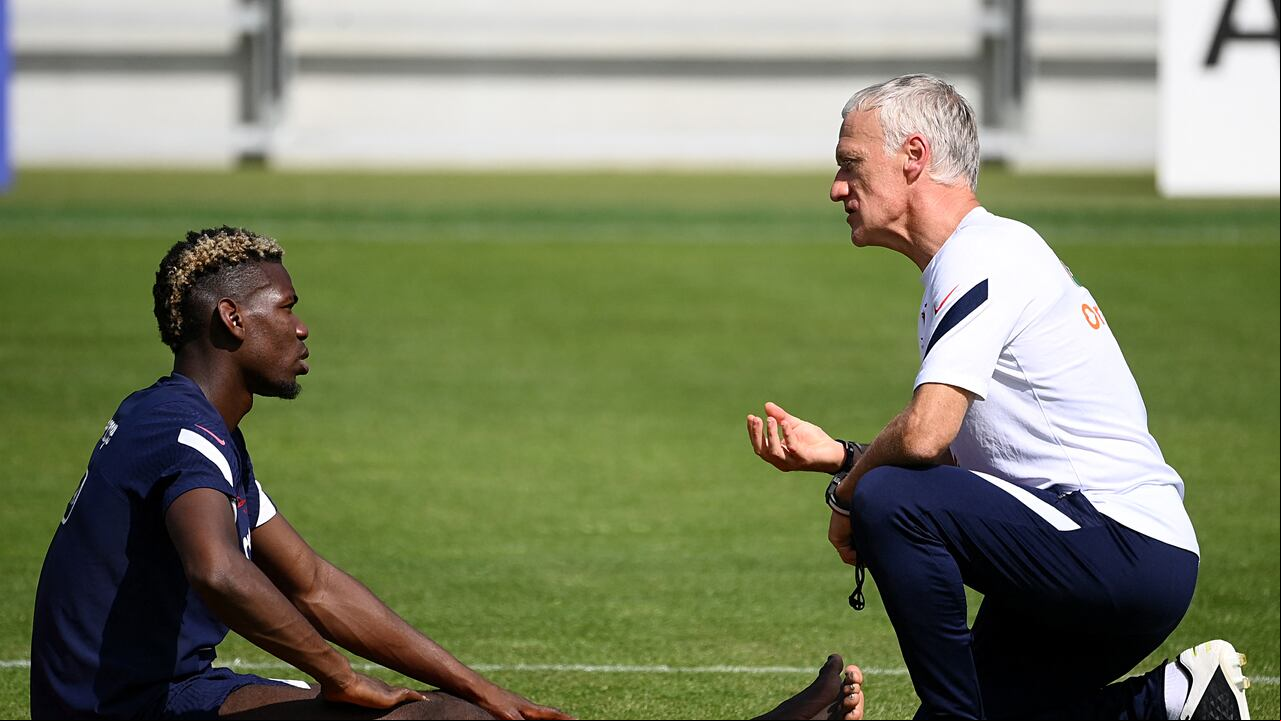 Paul Pogba Didier Deschamps