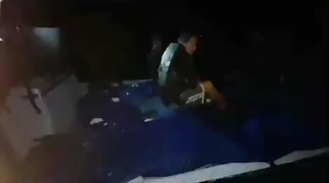 Tres personas fueron capturadas en esta operación.