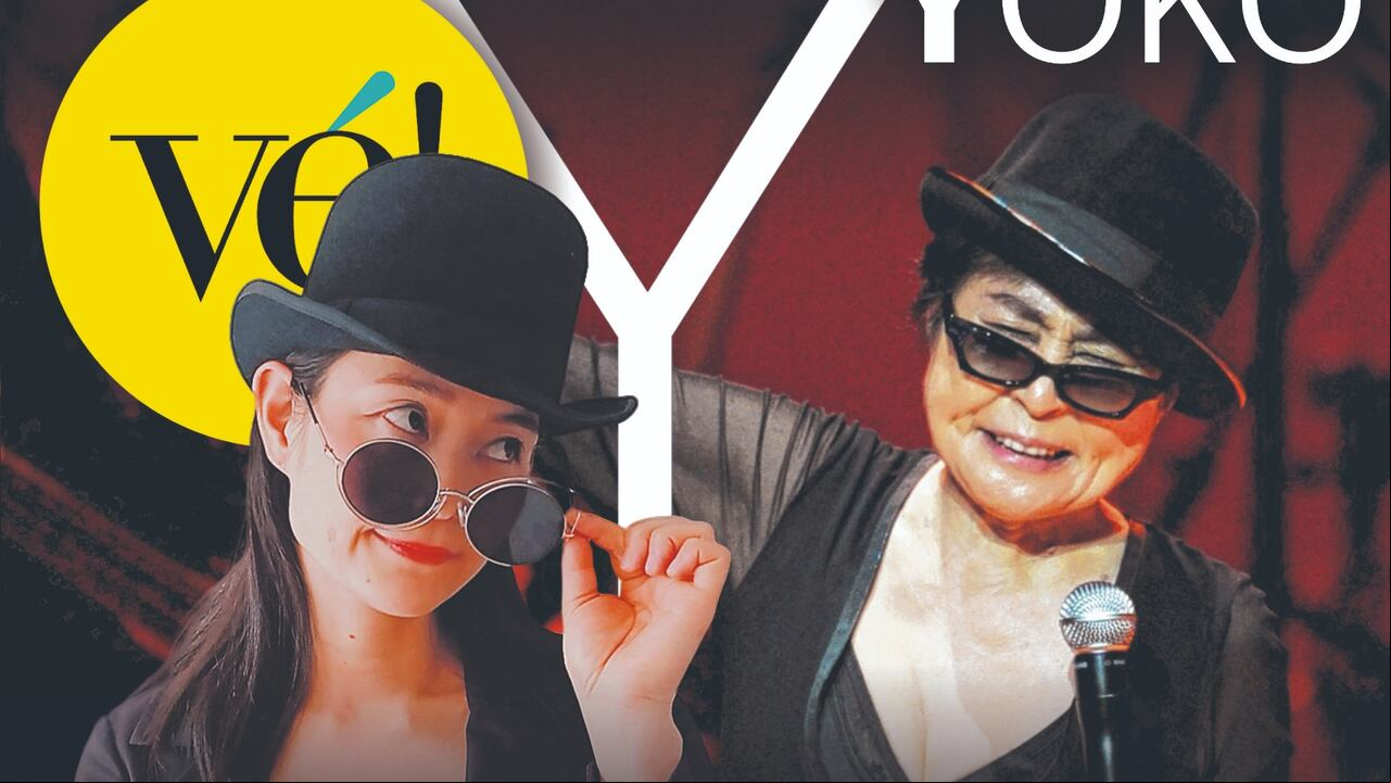 La artista japonesa Sakiko Yokoo y su obra ‘Niña Océano’, una función que tuvo danza, narración oral, vestuarios y frases inspiradas en su compatriota, la artista Yoko Ono.
