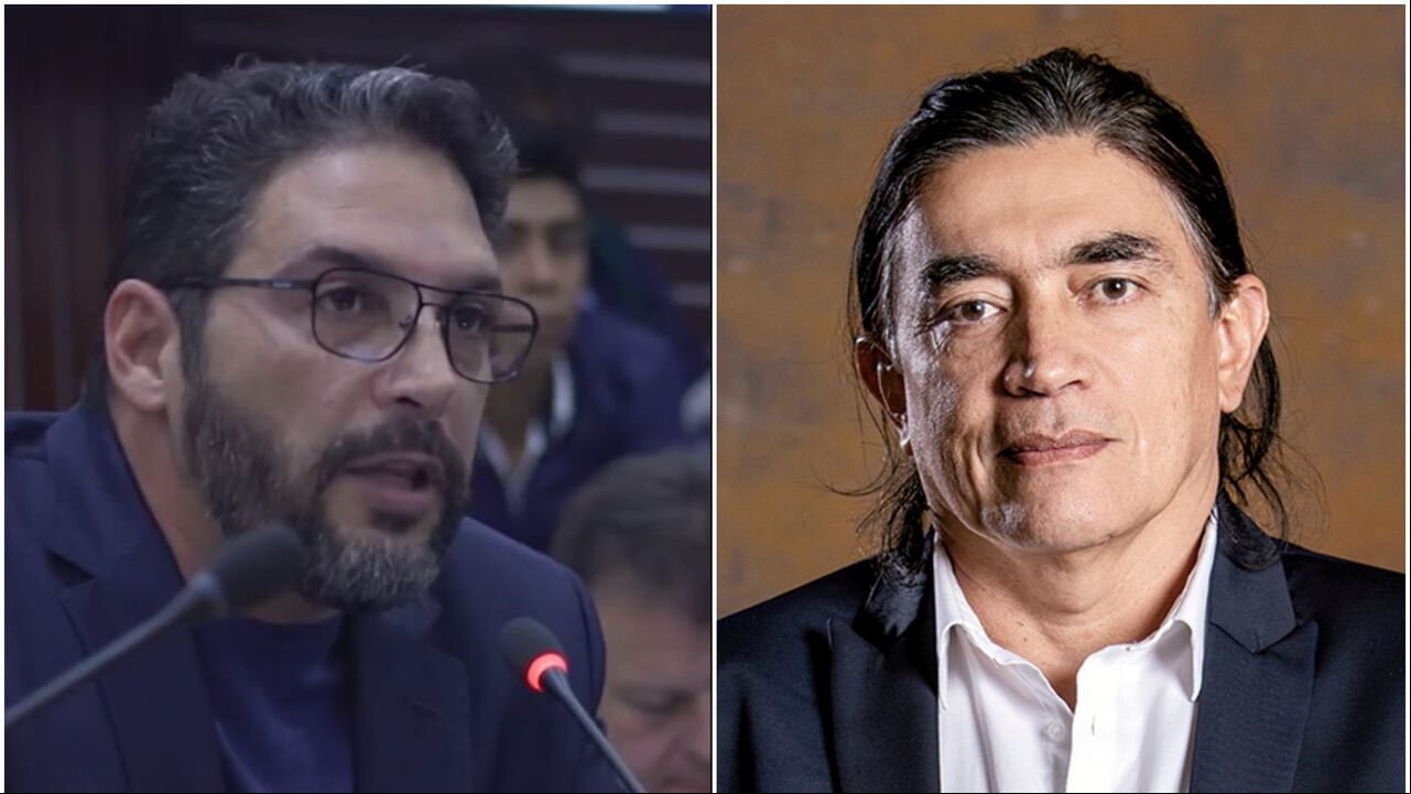 Agmeth Scaf y Gustavo Bolívar