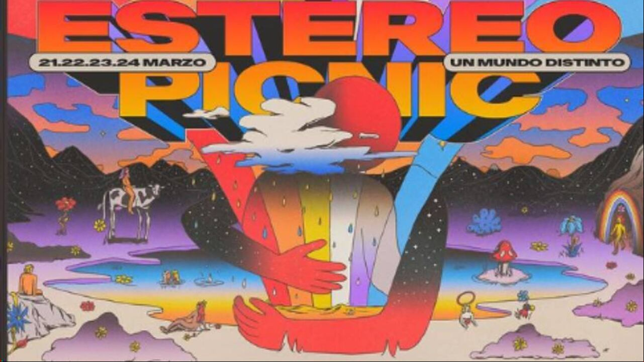 Cartel oficial de Estéreo Picnic 2024