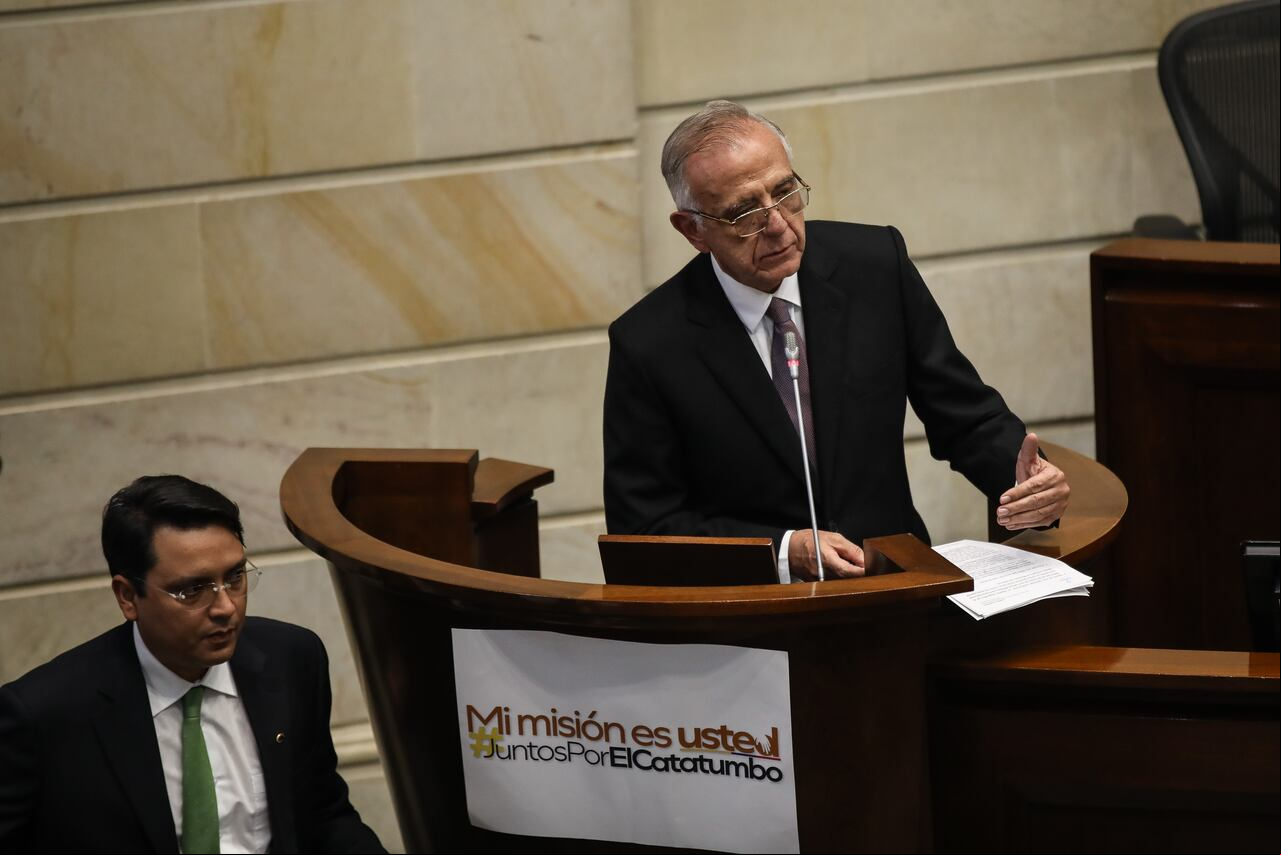 Sesión especial del Senado de la República, decreto de conmoción interior Catatumbo
