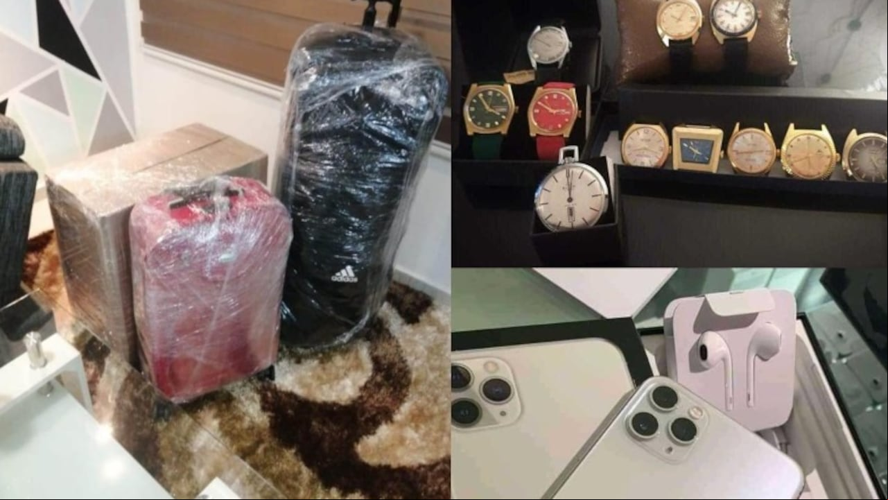 Diferentes objetos iban a ser aparentemente enviados por los sujetos.