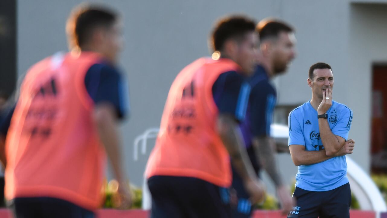 Lionel Scaloni, entrenador de Argentina