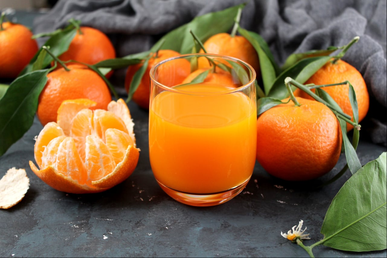 Jugo de mandarina