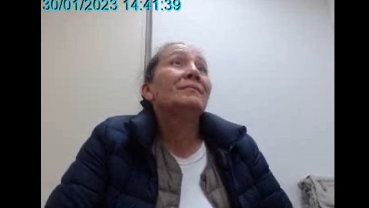 Este es el video de Marelbys Meza en el polígrafo y en los sótanos frente al Palacio de Nariño