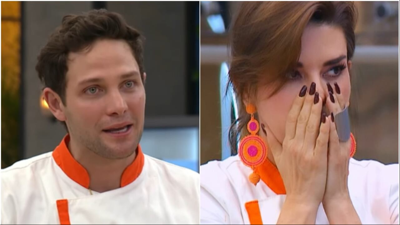 Gabriel Coronel y Alicia Machado tuvieron un fuerte encontrón en el realiy culinario Top Chef VIP 3.