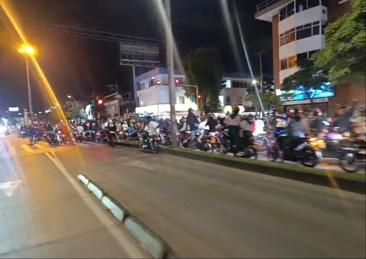Caravana de motos