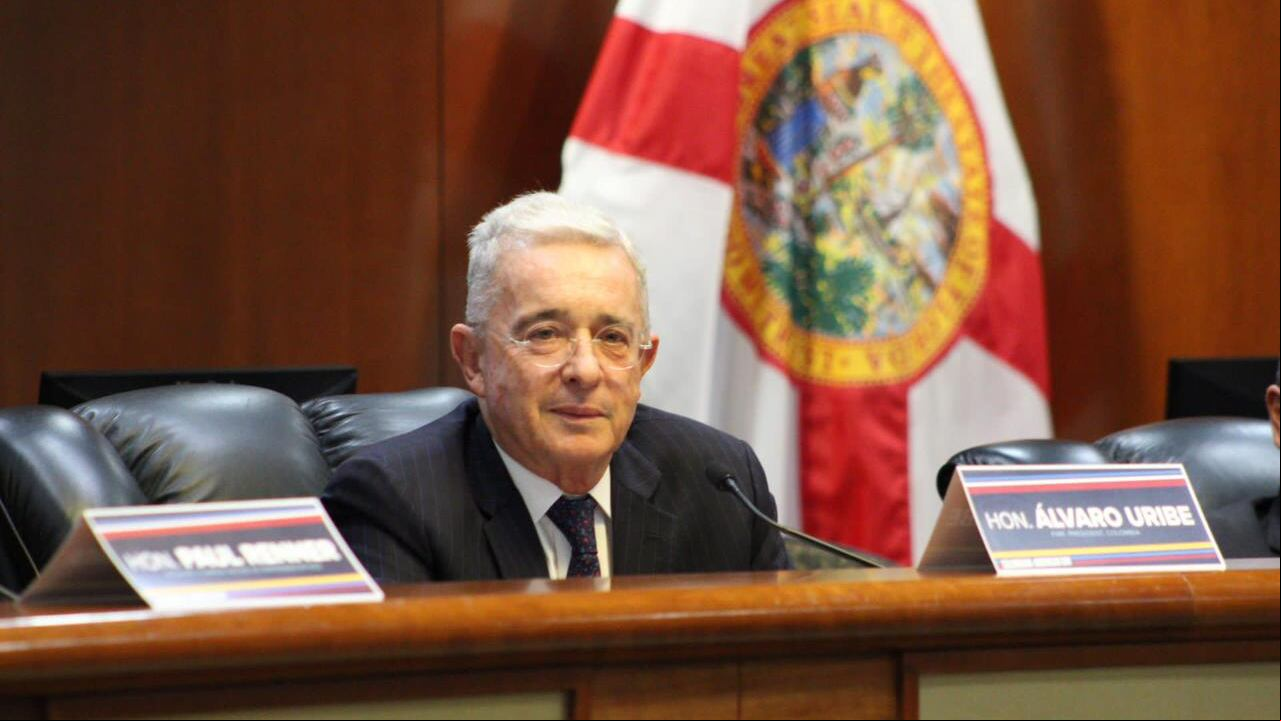 El expresidente Álvaro Uribe.