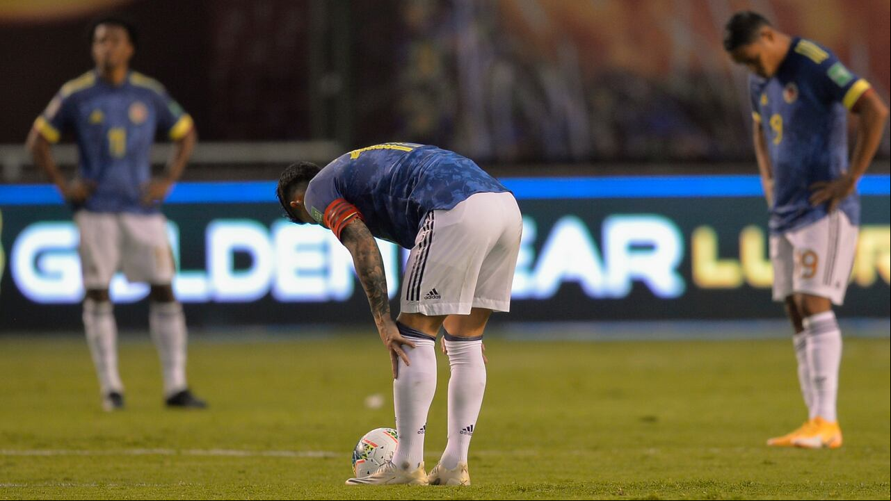 Imagen de la victoria de Ecuador 6-1 sobre Colombia por las eliminatorias a Catar 2022.
