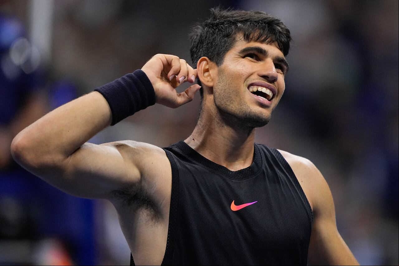 Carlos Alcaraz avanzó a la segunda ronda del Abierto de los Estados Unidos