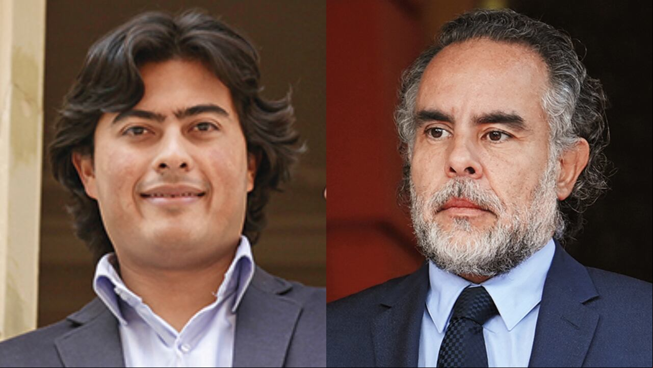 Armando Benedetti y Nicolás Petro.