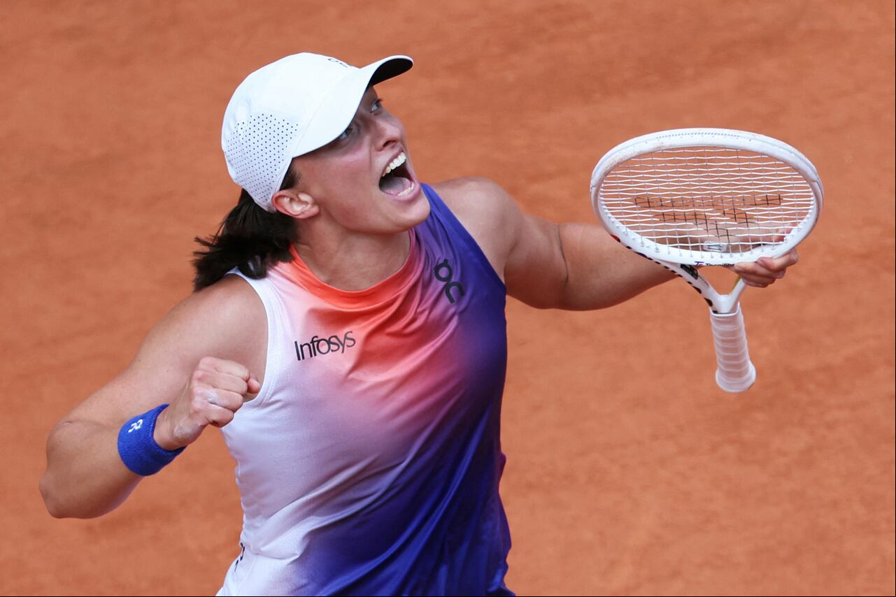 La polaca Iga Swiatek gana su cuarto título en Roland Garros.