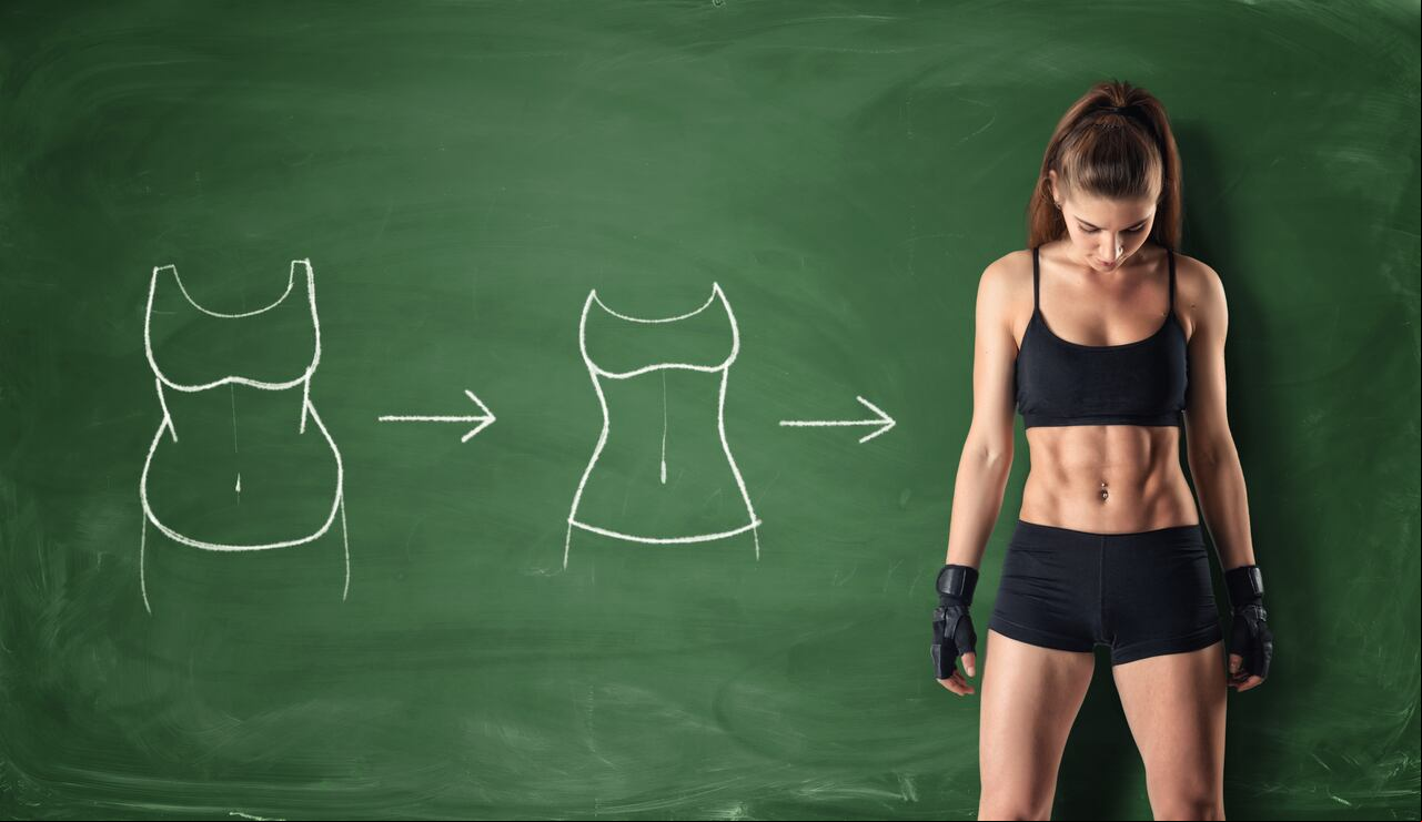 Abdomen plano y ejercicio