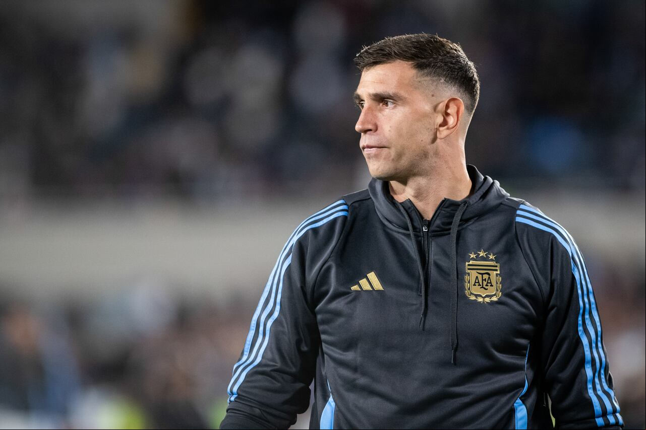 Emiliano Martínez, portero de la Selección Colombia.