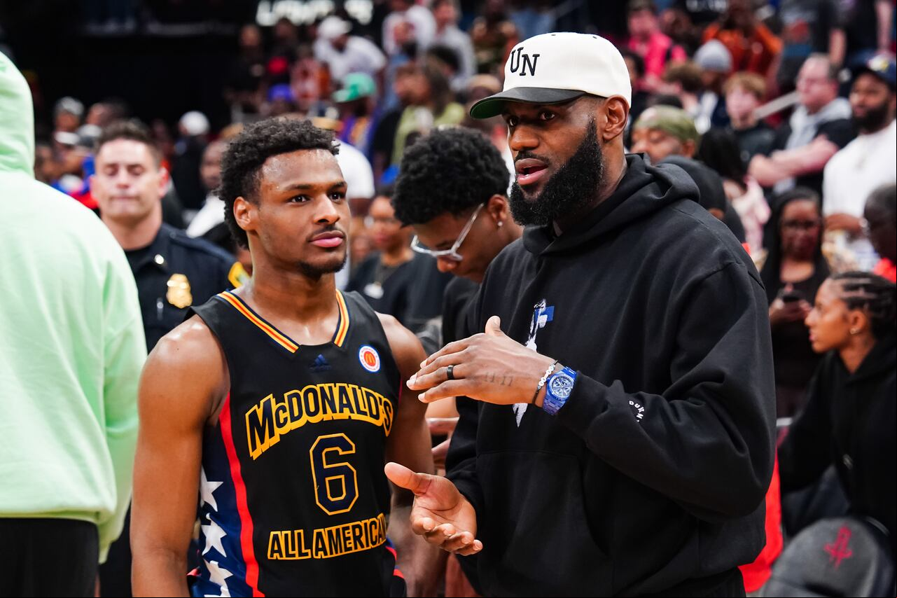 Lebron y Bronny James