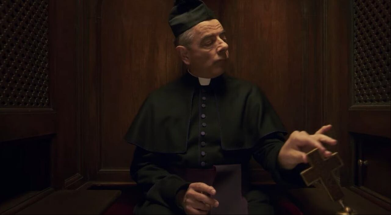 El legendario Rowan Atkinson, recordado por 'Mr. Bean', estará en la producción. Foto: Captura de pantalla - WONKA | Tráiler Oficial | Subtitulado (Warner Bros. Latinoamérica)