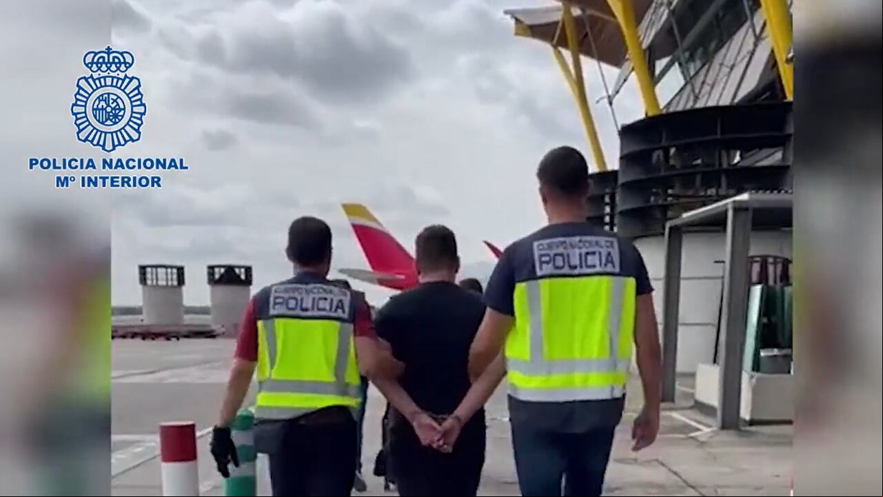 Fueron 4 los detenidos en el Aeropuerto de Madrid.
