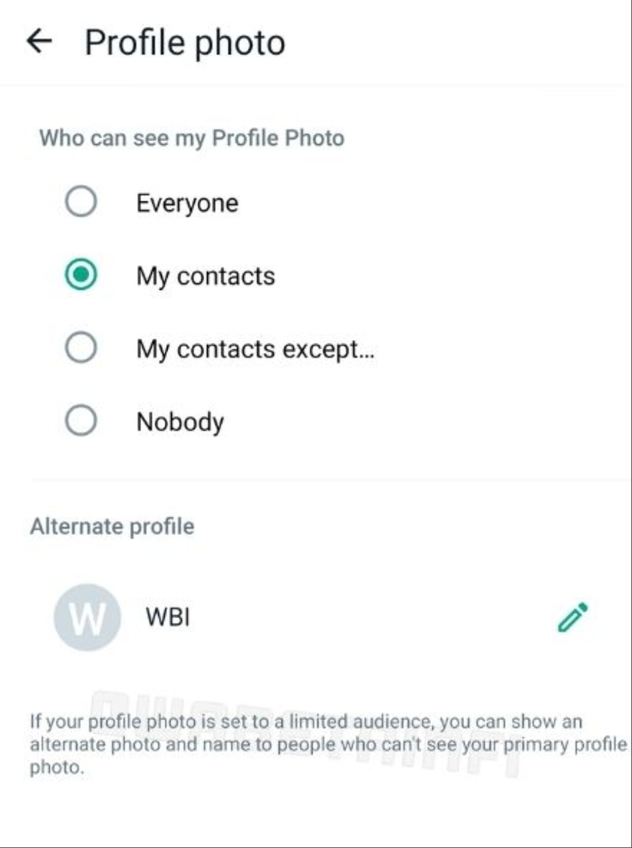 De esta manera podría elegir las dos fotos de WhatsApp