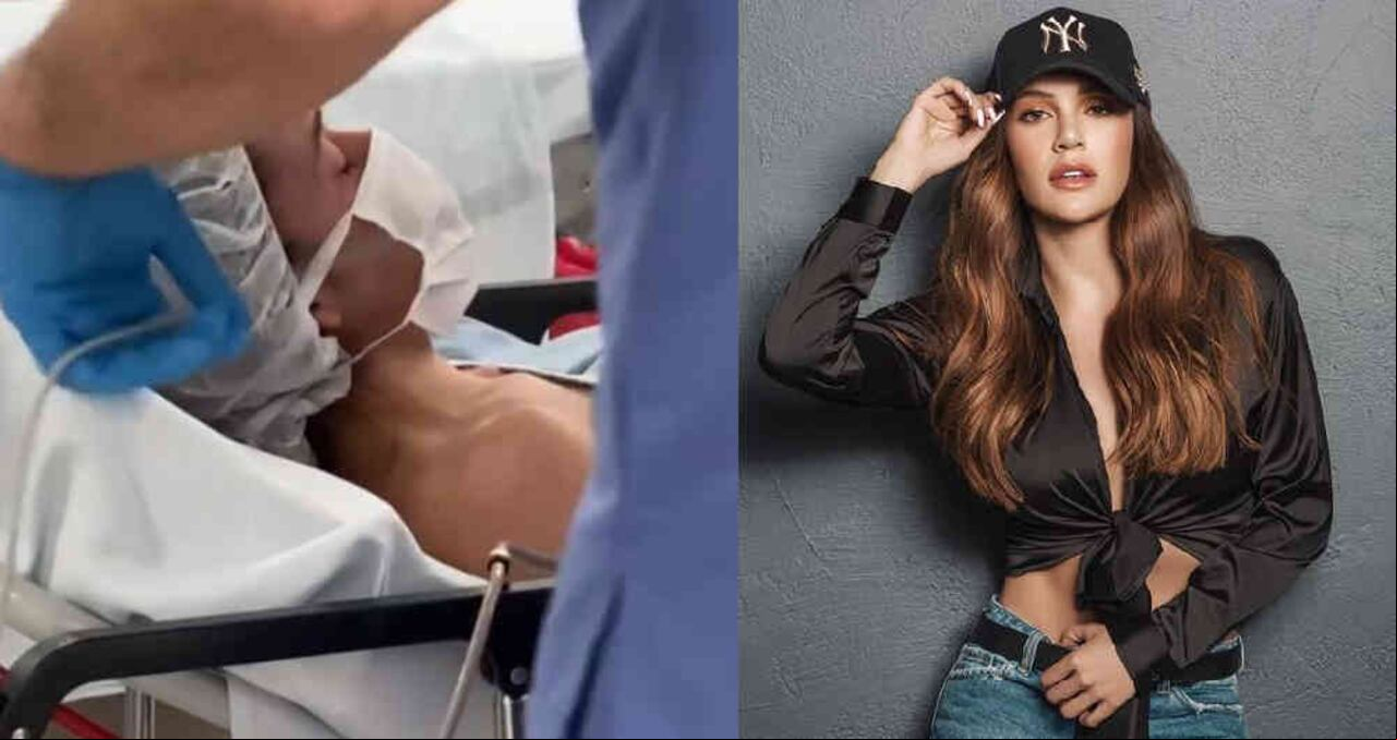 Fotos: Lina Tejeiro revela fuertes imágenes de su operación por biopolímeros