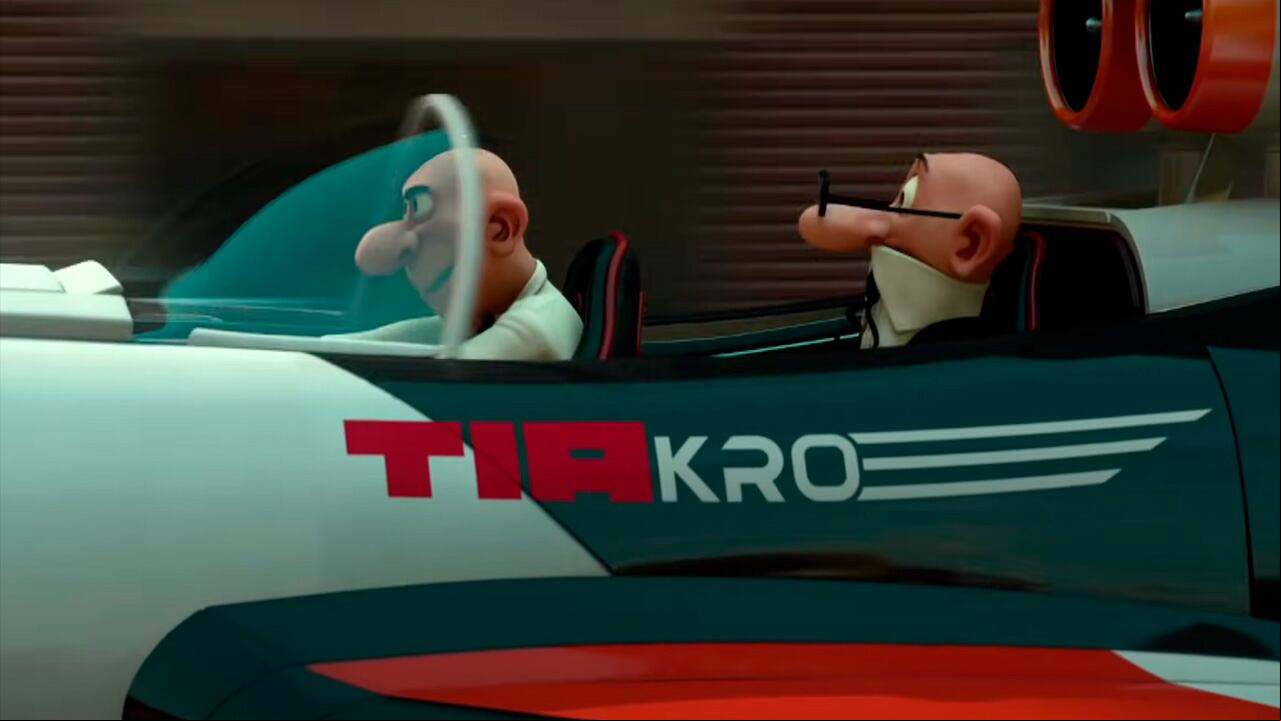 Escena de la película de Mortadelo y Filemón