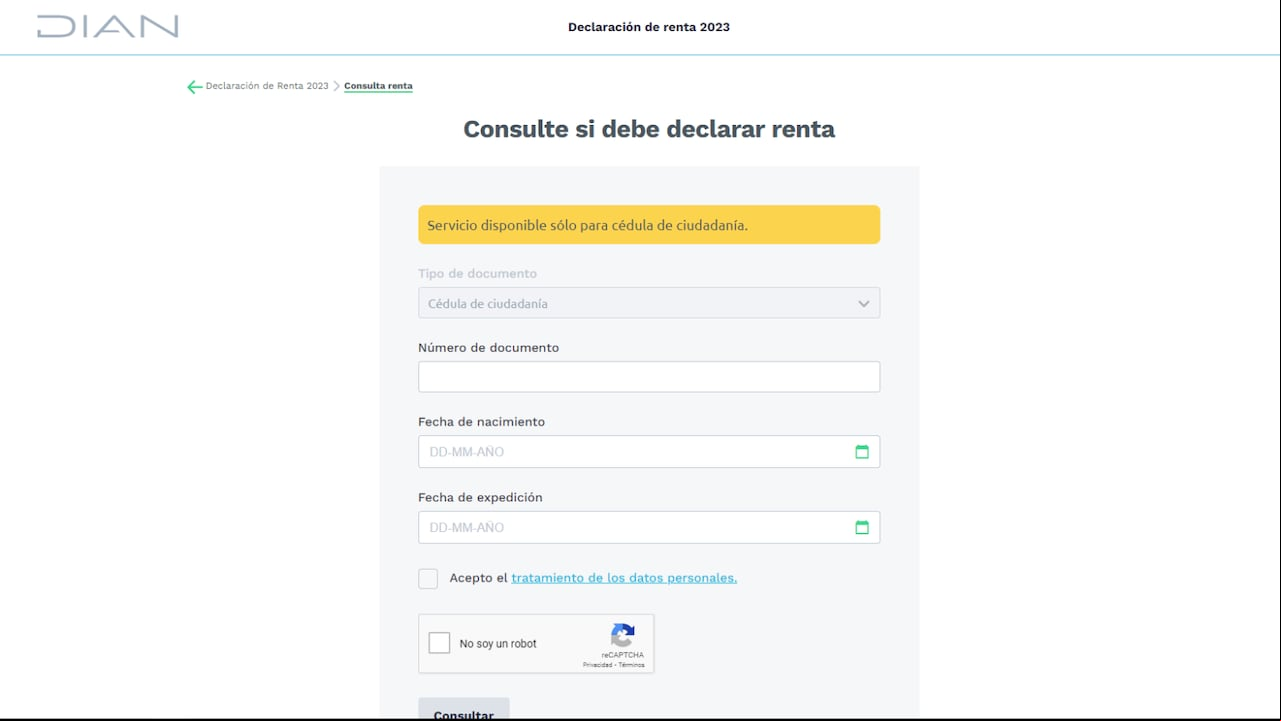 Declaración de Renta 2024.