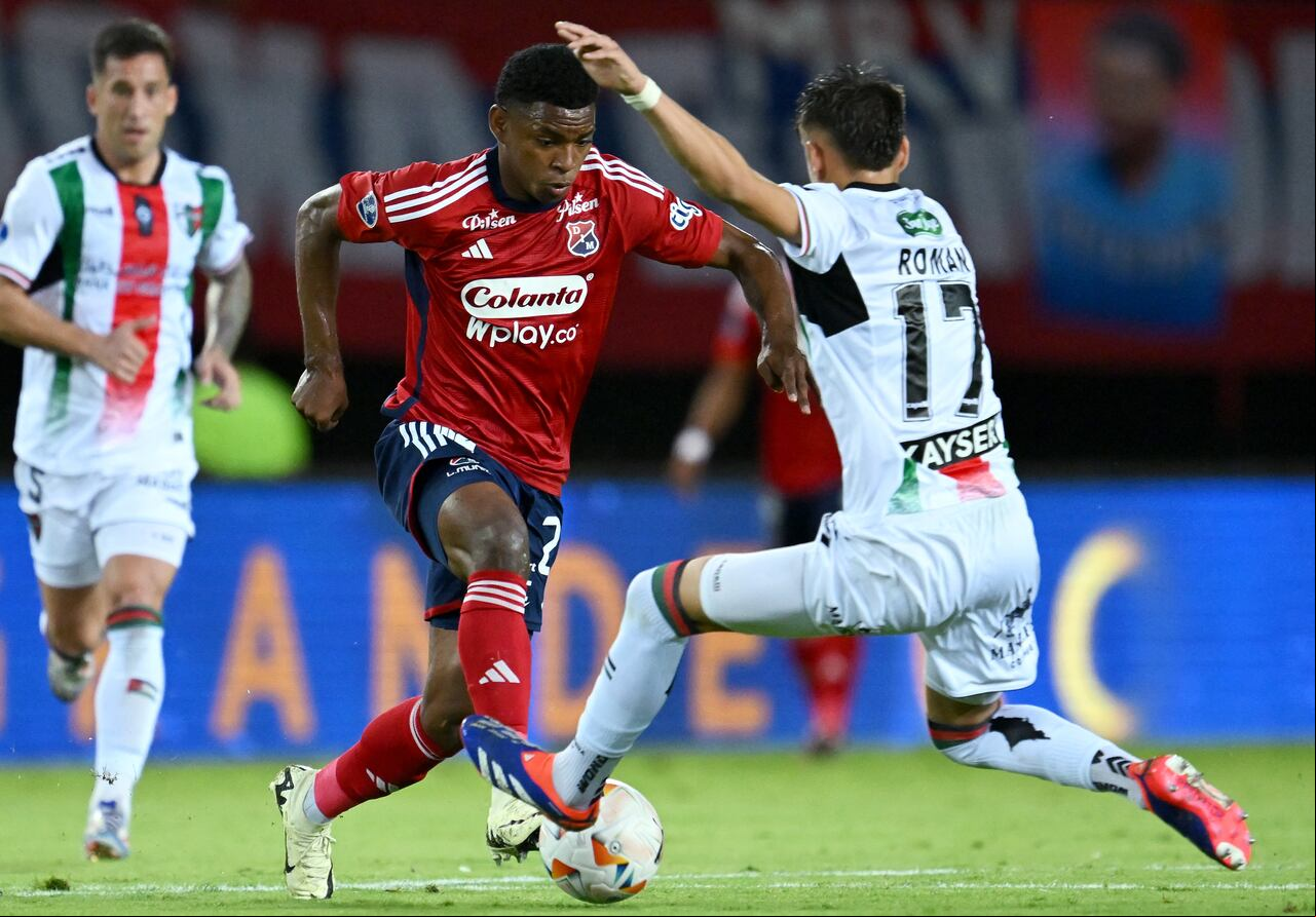 Independiente Medellín vs Palestino - partido de vuelta octavos de final - Copa Sudamericana.