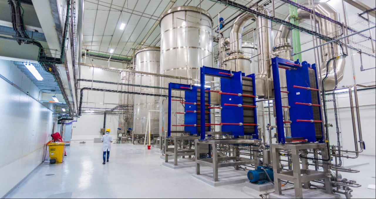 Planta de bioingredientes Biolev de Levapan, ubicada en Tuluá, Valle.