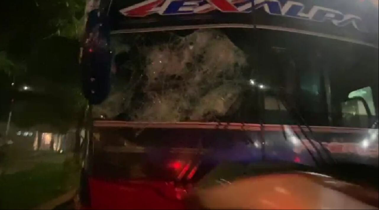 El hombre se daba a la huida en el bus por una transitaba vía de Barranquilla